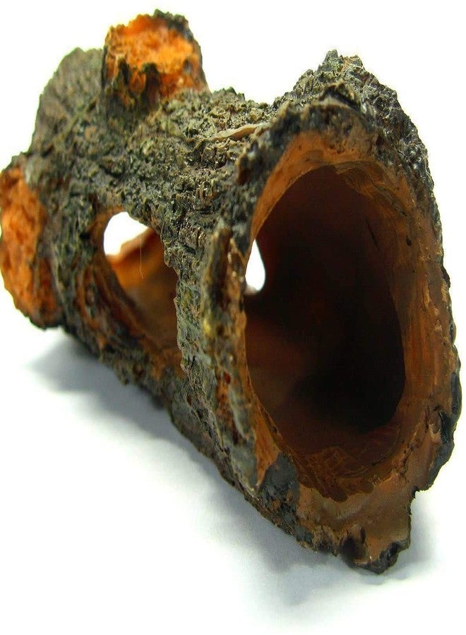CORISRX Betta Log Decaying Trunk 4.3 inches Driftwood Decor - Small Wooden Fish Tank Freshwater Decorations Aquarium Ornament Tree Plants Wood - Image 1